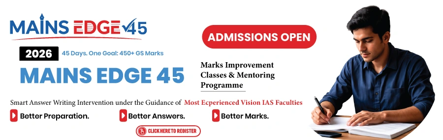 Mains Edge 45 for UPSC Prelims 2026