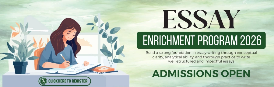 Vision IAS has created a unique Essay Enrichment Programme for civil services